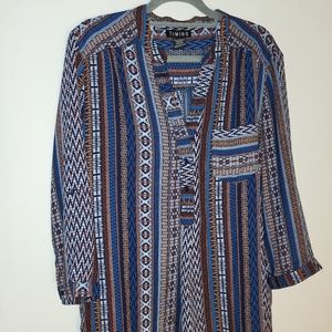 Pattern Multicolor Blouse